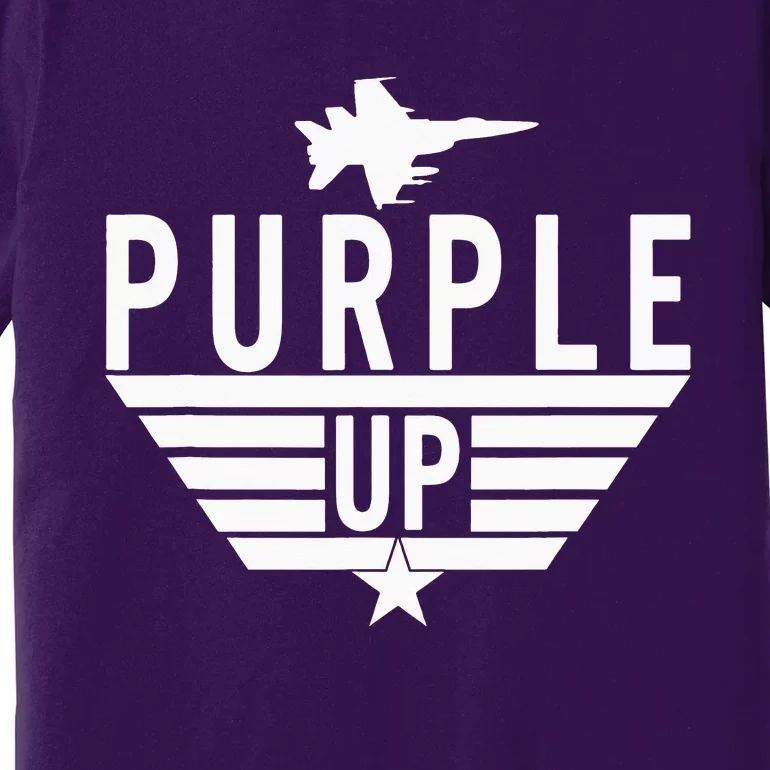 Purple Up Military Child Month Premium T-Shirt