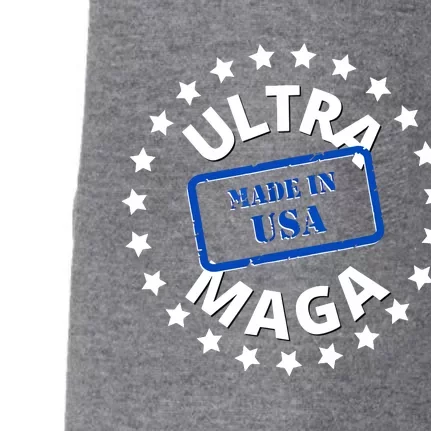 Proud Ultra Maga Made In USA Doggie 3-End Fleece Hoodie