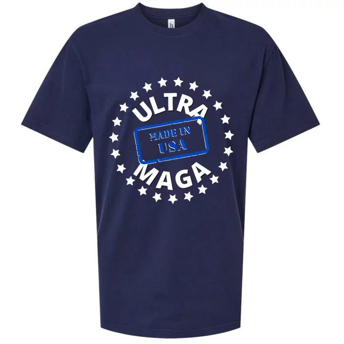 Proud Ultra Maga Made In USA Sueded Cloud Jersey T-Shirt