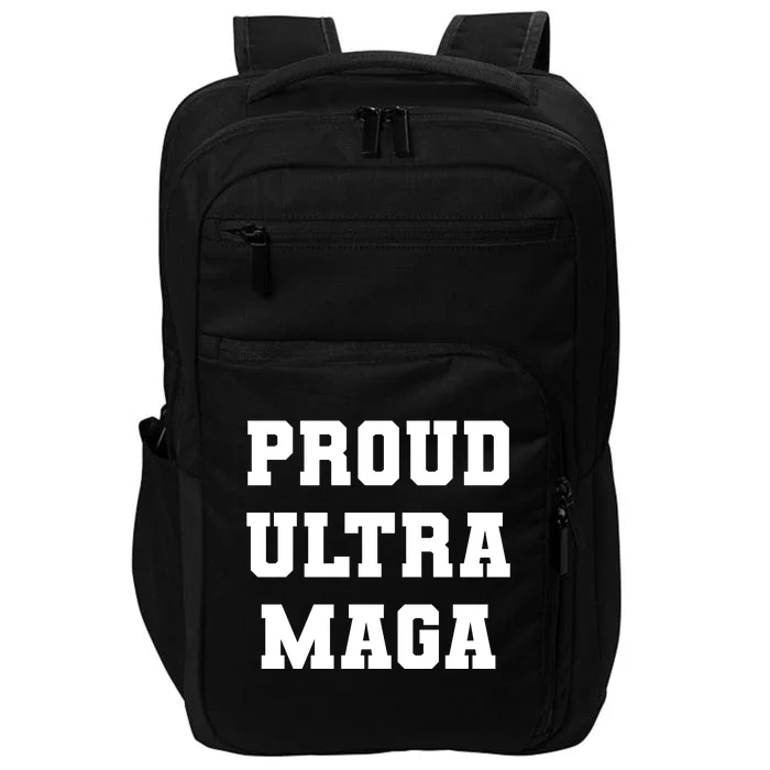 Proud Ultra MAGA Varsity USA United States Of America Impact Tech Backpack