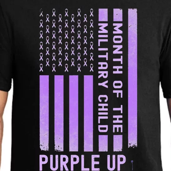 Purple Up Military April Military Month Pajama Set