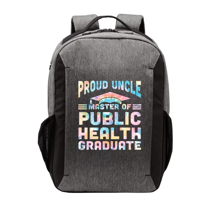 Proud Uncle Master Of Public Health Senior Mph Grad Funny Gift Vector Backpack