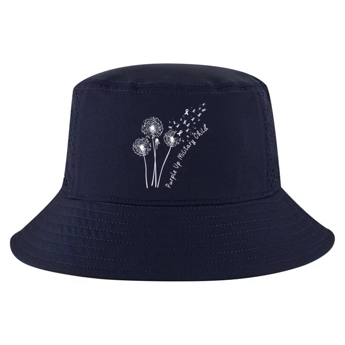 Purple Up Military Child Month Month Dandelion Cool Comfort Performance Bucket Hat