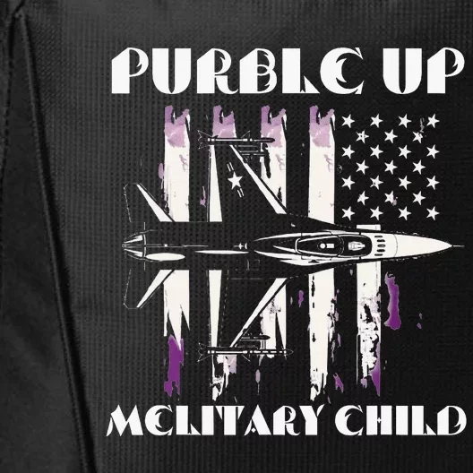 Purple Up Melitary Child City Backpack