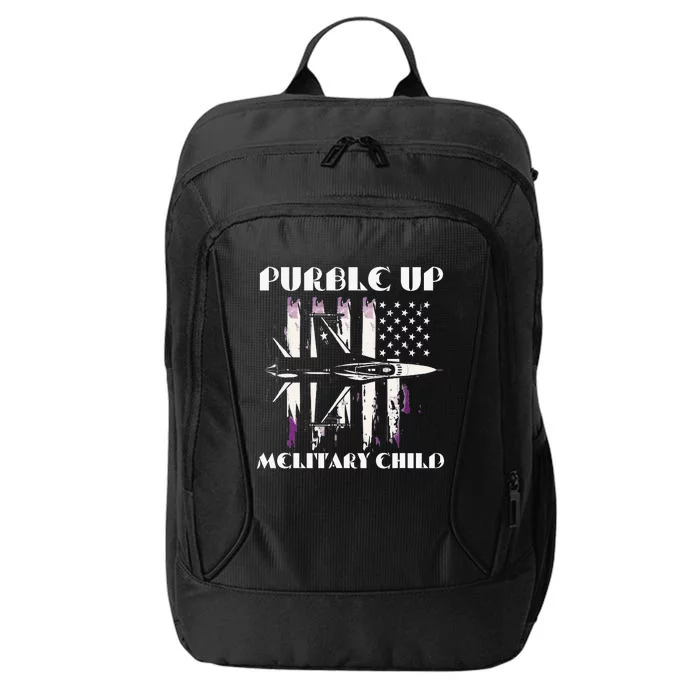 Purple Up Melitary Child City Backpack