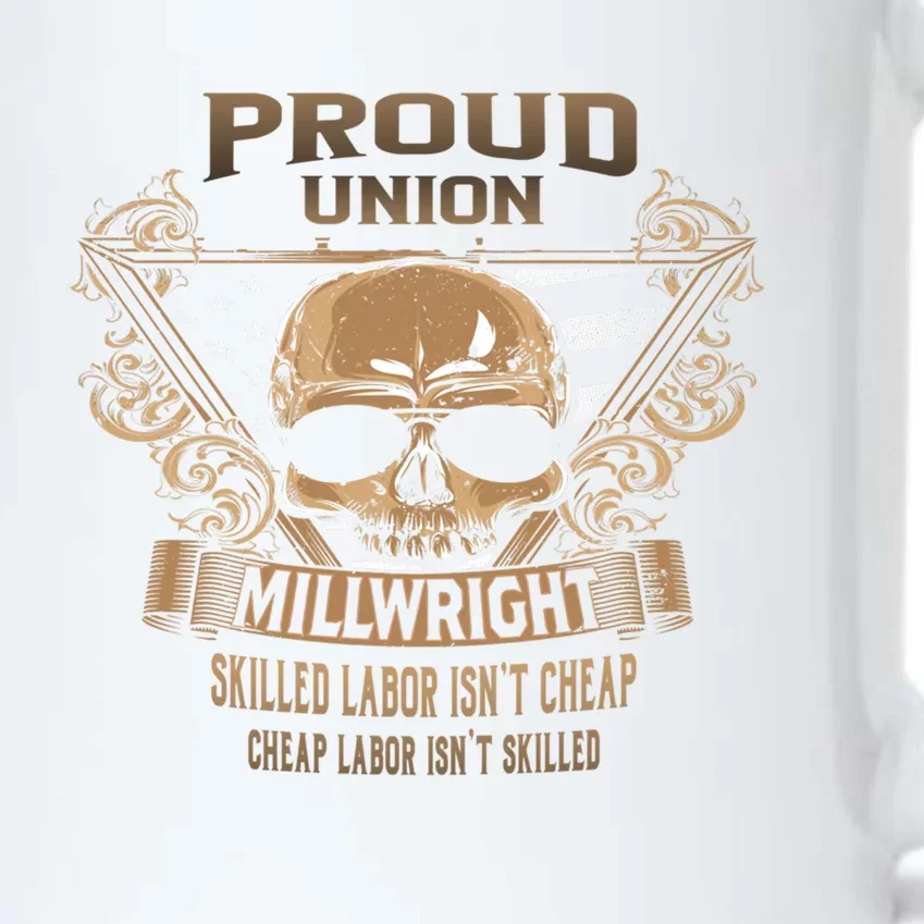 Proud Union Millwright Gift Black Color Changing Mug