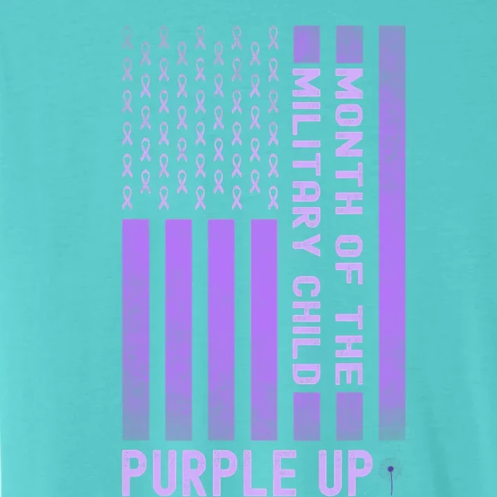 Purple Up Month Of The Military Child ChromaSoft Performance T-Shirt