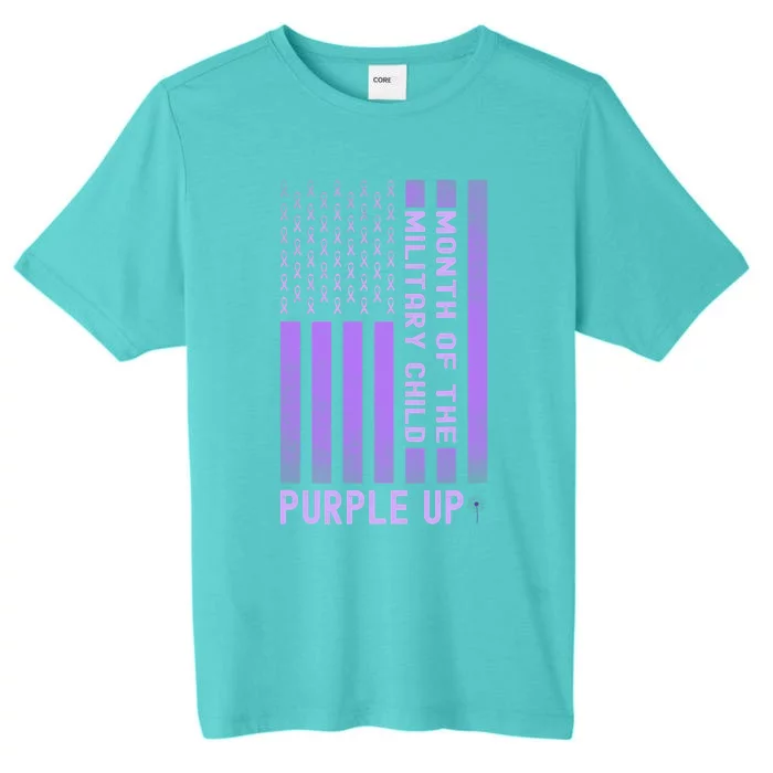 Purple Up Month Of The Military Child ChromaSoft Performance T-Shirt