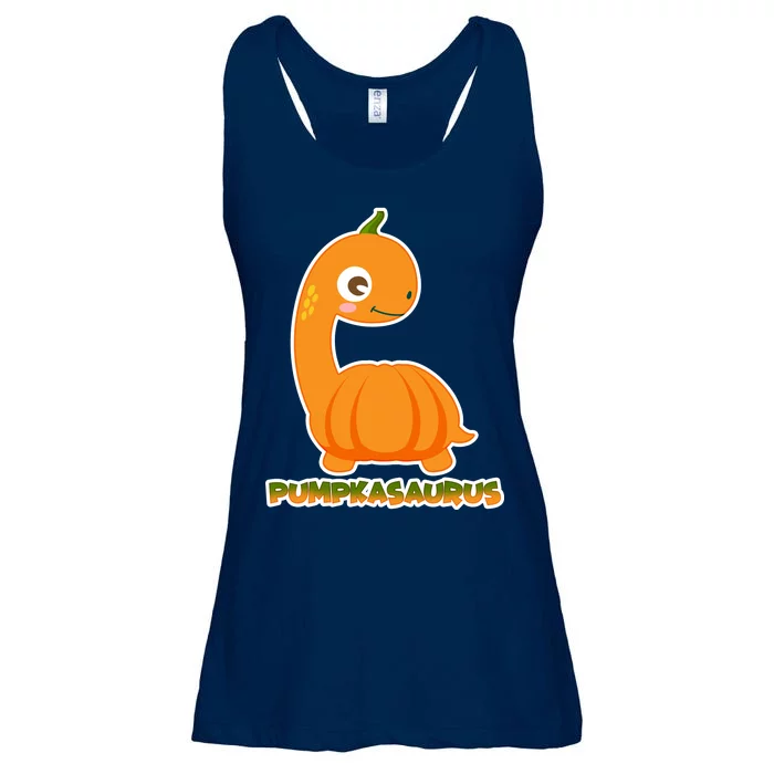 Pumpkasaurus Ladies Essential Flowy Tank