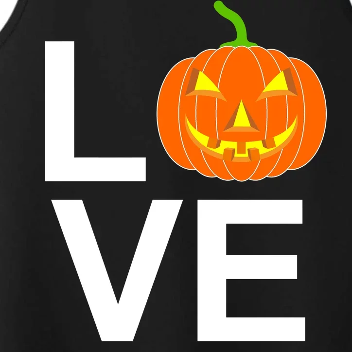 Pumpkin Love Halloween Performance Tank