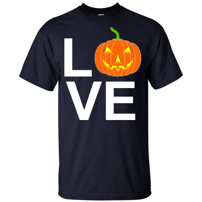 Pumpkin Love Halloween Tall T-Shirt