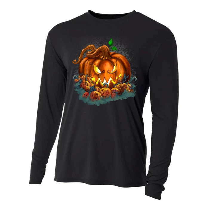 Pumpkin Patch Halloween Cooling Performance Long Sleeve Crew