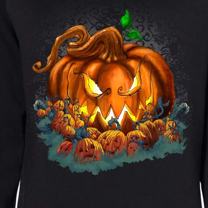 Pumpkin Patch Halloween Womens California Wash Sweatshirt