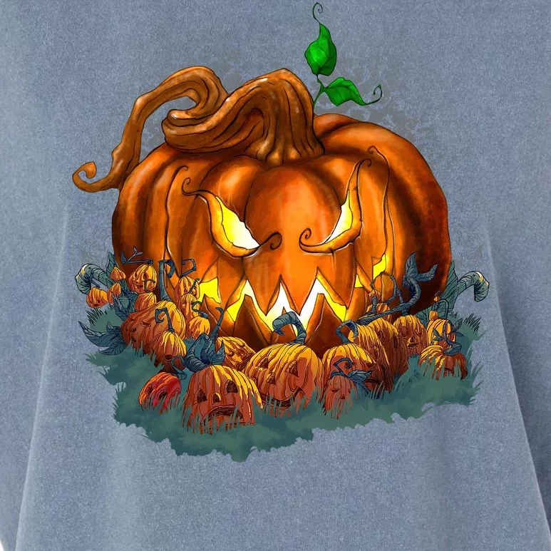 Pumpkin Patch Halloween Garment-Dyed Women's Muscle Tee