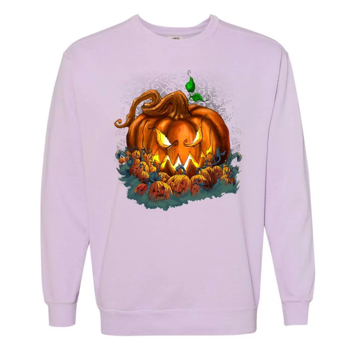 Pumpkin Patch Halloween Garment-Dyed Sweatshirt