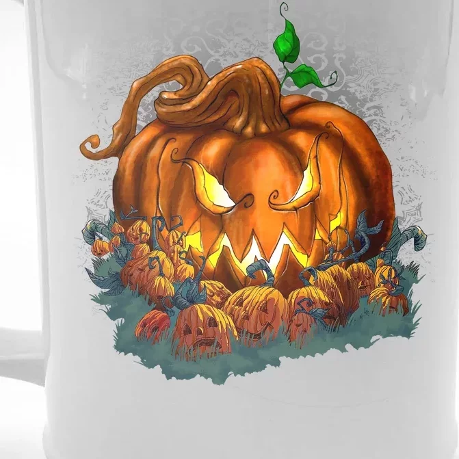 Pumpkin Patch Halloween Front & Back Beer Stein