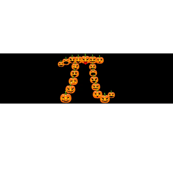 Pumpkin Pi Emoji's Halloween Math 3.14 Bumper Sticker