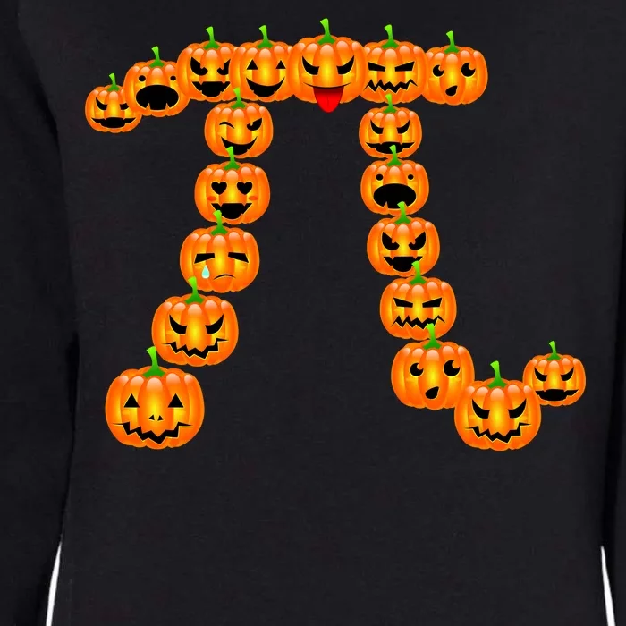 Pumpkin Pi Emoji's Halloween Math 3.14 Womens California Wash Sweatshirt