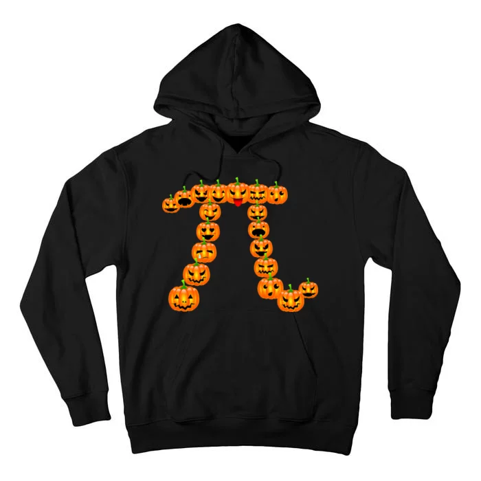 Pumpkin Pi Emoji's Halloween Math 3.14 Tall Hoodie