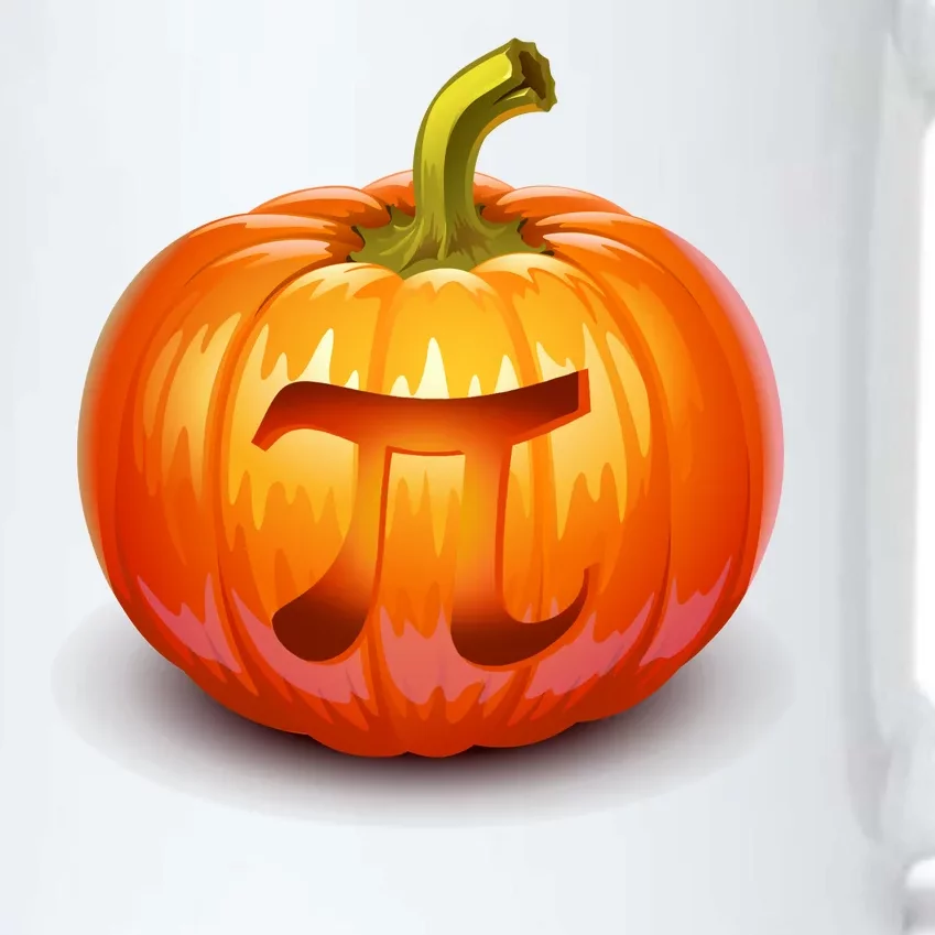 Pumpkin Pi Jack O Lantern Black Color Changing Mug