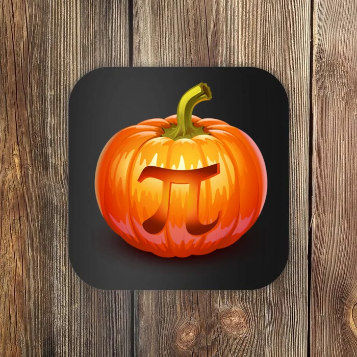 Pumpkin Pi Jack O Lantern Coaster