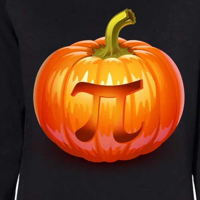 Pumpkin Pi Jack O Lantern Womens California Wash Sweatshirt