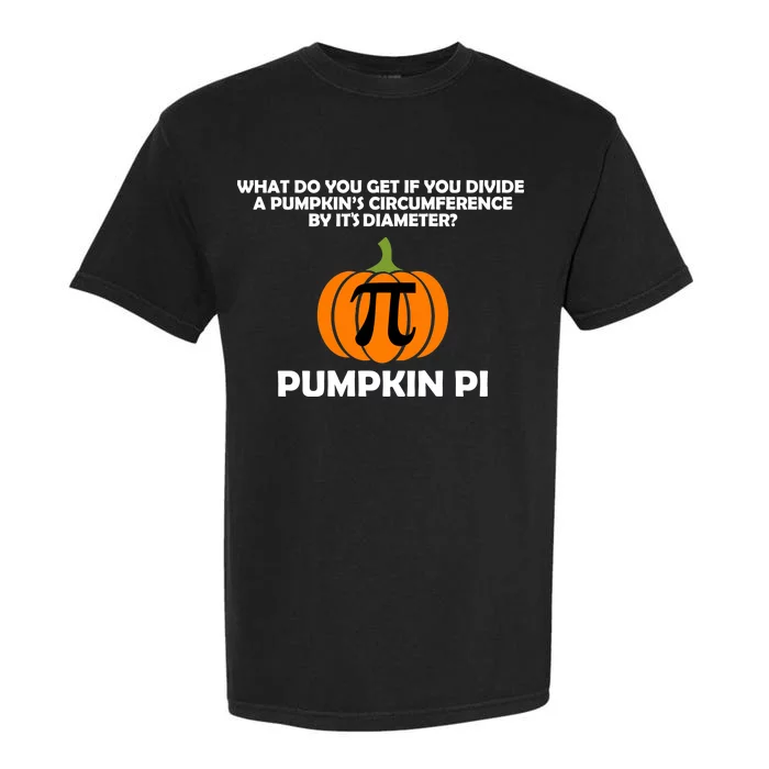 Pumpkin Pi Math Lovers Garment-Dyed Heavyweight T-Shirt