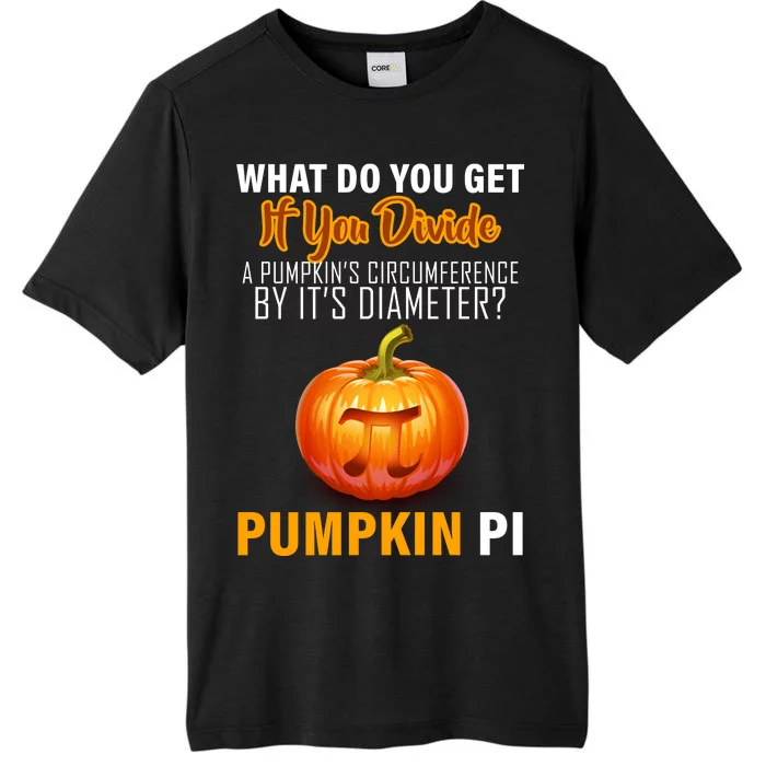 Pumpkin Pi Math Teacher Pun ChromaSoft Performance T-Shirt