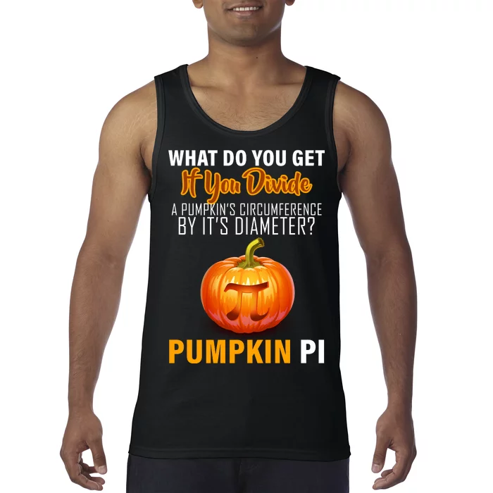 Pumpkin Pi Math Teacher Pun Tank Top