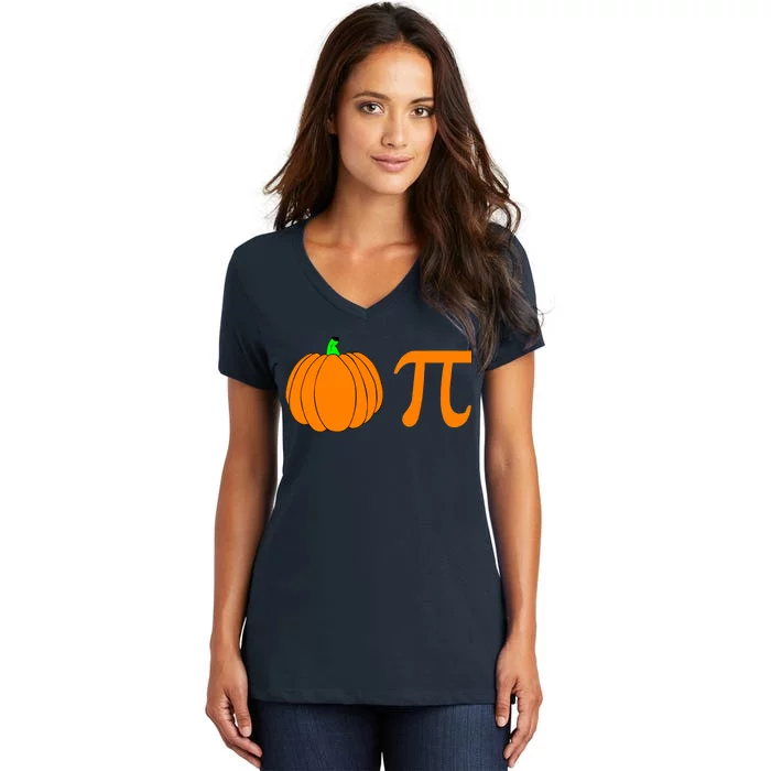 Pumpkin Pie Women's V-Neck T-Shirt