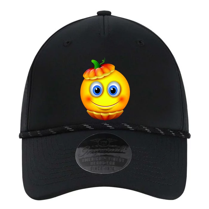 Pumpkin Smiley Emoji Performance The Dyno Cap