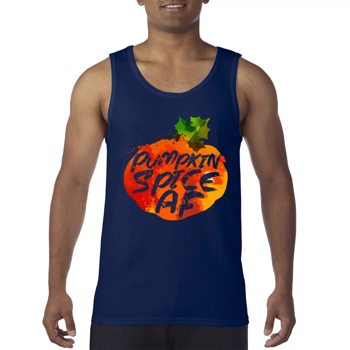 Pumpkin Spice AF Tank Top