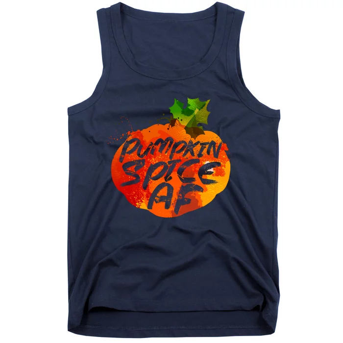 Pumpkin Spice AF Tank Top