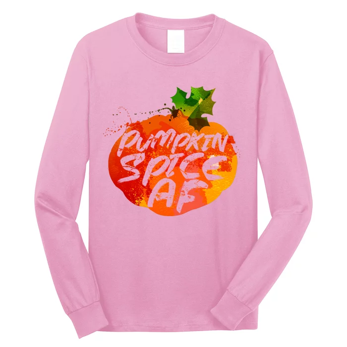 Pumpkin Spice AF Long Sleeve Shirt