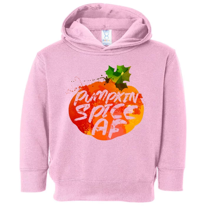 Pumpkin Spice AF Toddler Hoodie