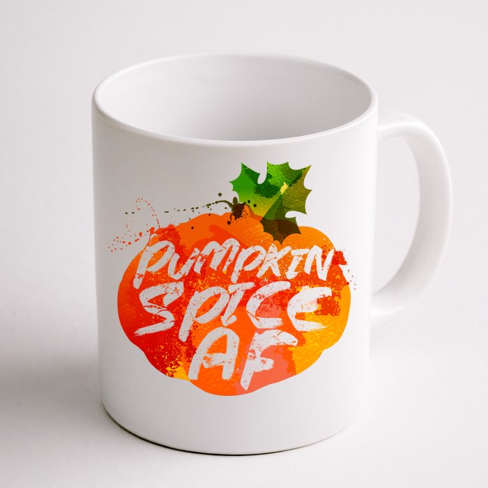 Pumpkin Spice AF Front & Back Coffee Mug