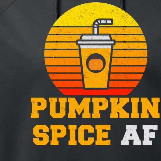 Pumpkin Spice AF1 Performance Fleece Hoodie