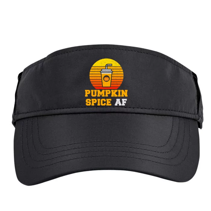 Pumpkin Spice AF1 Adult Drive Performance Visor