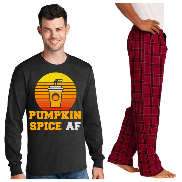 Pumpkin Spice AF1 Long Sleeve Pajama Set