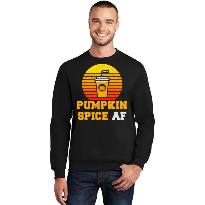 Pumpkin Spice AF1 Tall Sweatshirt