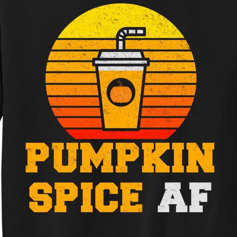 Pumpkin Spice AF1 Tall Sweatshirt