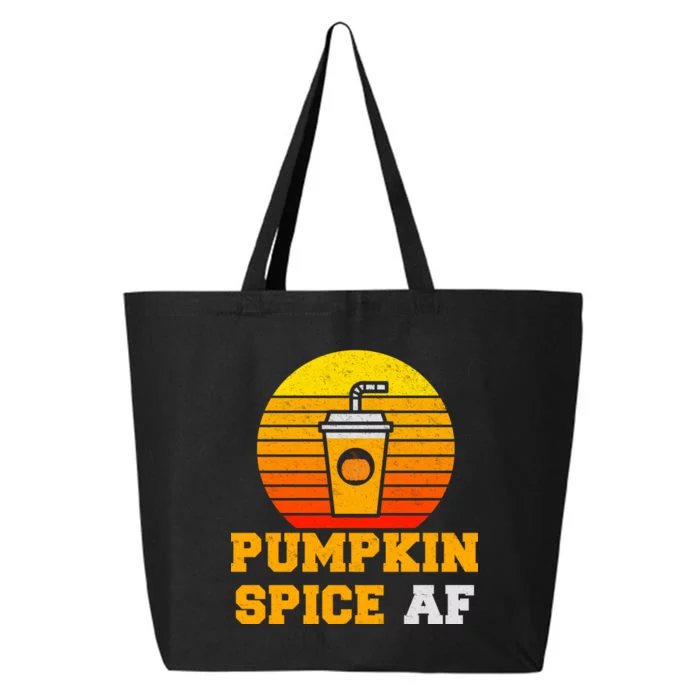 Pumpkin Spice AF1 25L Jumbo Tote