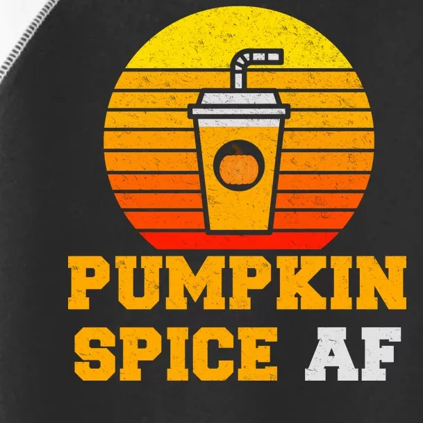 Pumpkin Spice AF1 Toddler Fine Jersey T-Shirt