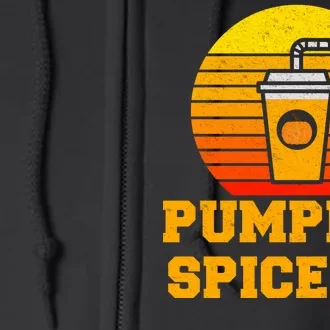 Pumpkin Spice AF1 Full Zip Hoodie