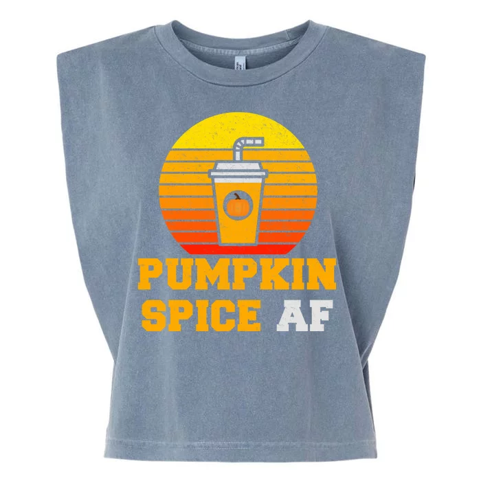 Pumpkin Spice AF1 Garment-Dyed Women's Muscle Tee