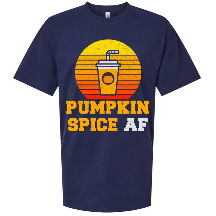 Pumpkin Spice AF1 Sueded Cloud Jersey T-Shirt