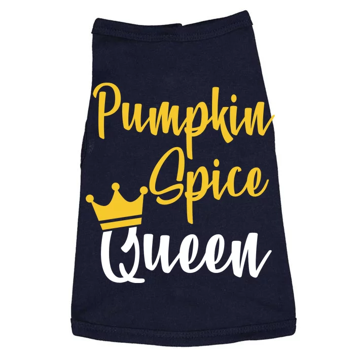 Pumpkin Spice Queen Doggie Tank