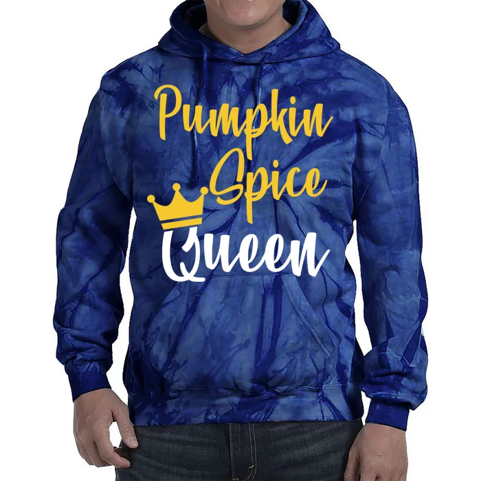 Pumpkin Spice Queen Tie Dye Hoodie