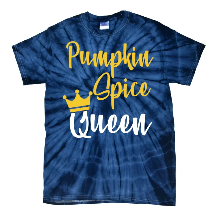 Pumpkin Spice Queen Tie-Dye T-Shirt