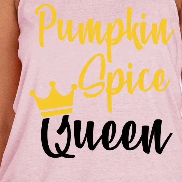 Pumpkin Spice Queen Women's Knotted Racerback Tank